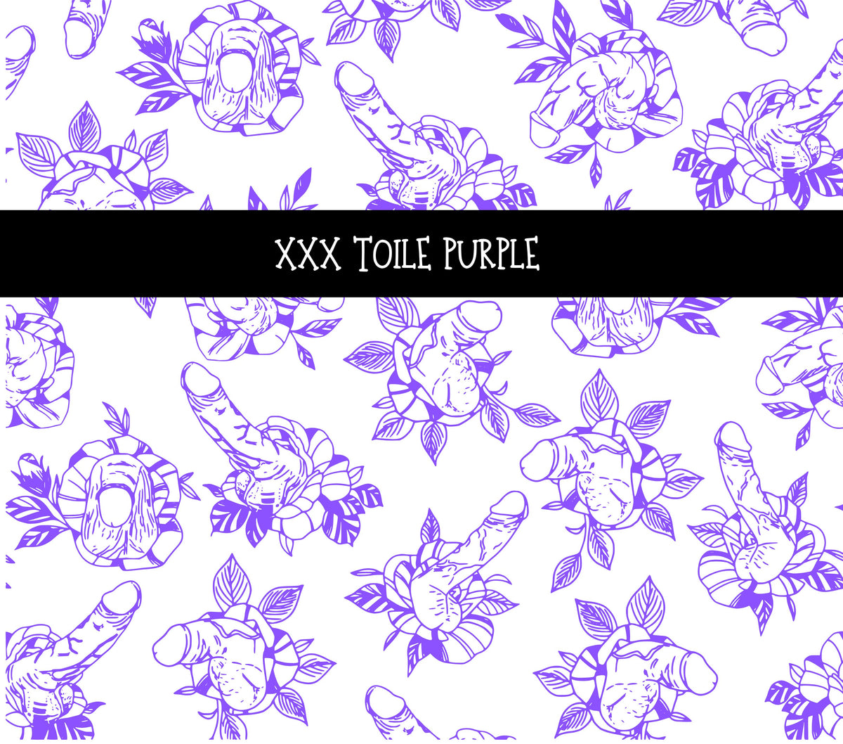 XXX Toile UV DTF  tumbler wraps 2 sizes 9 colors