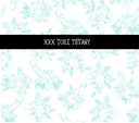 XXX Toile UV DTF  tumbler wraps 2 sizes 9 colors