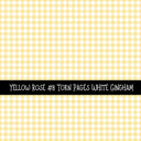 Yellow Rose Torn Pages UV DTF Decal sheets 8 Designs available