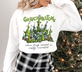 Grinchmastown DTF Transfers- 2colors