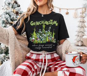 Grinchmastown DTF Transfers- 2colors