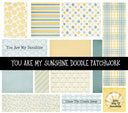 You are my Sunshine Doodle Patchwork Set