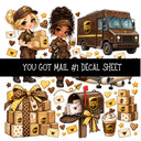 You got mail UV DTF Decal sheets 16 Designs available