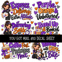 You got mail UV DTF Decal sheets 16 Designs available