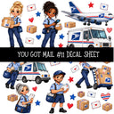 You got mail UV DTF Decal sheets 16 Designs available