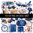 You got mail UV DTF Decal sheets 16 Designs available