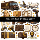 You got mail UV DTF Decal sheets 16 Designs available