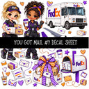 You got mail UV DTF Decal sheets 16 Designs available