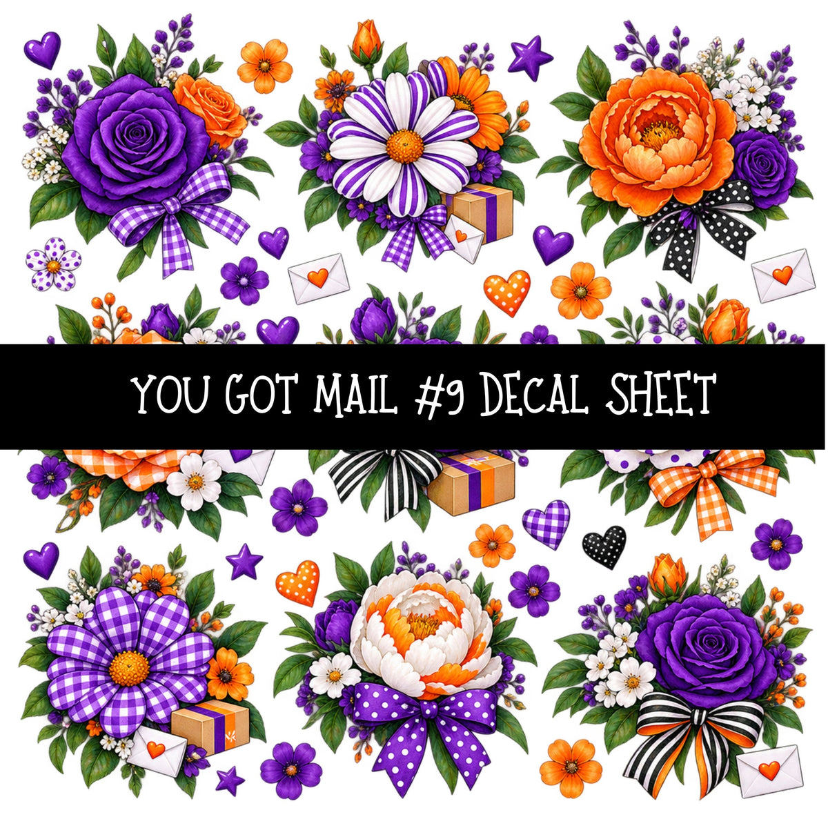 You got mail UV DTF Decal sheets 16 Designs available
