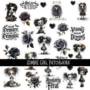 Zombie Girl Patchwork Set