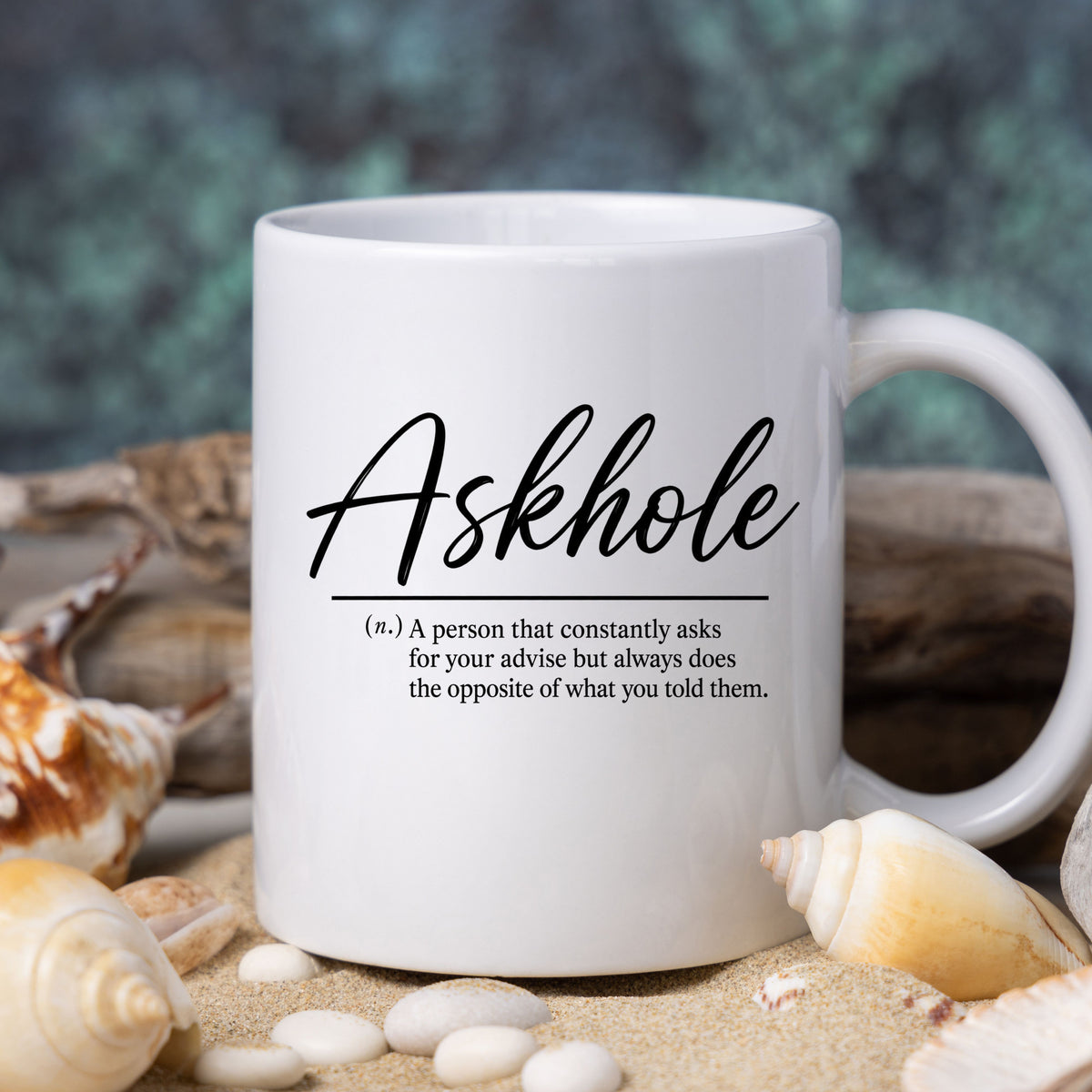 Askhole UV DTF Decal