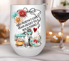 Halloween Tiffany You Mustn't Give Your Heart to a Wild Thing UV DTF Decals