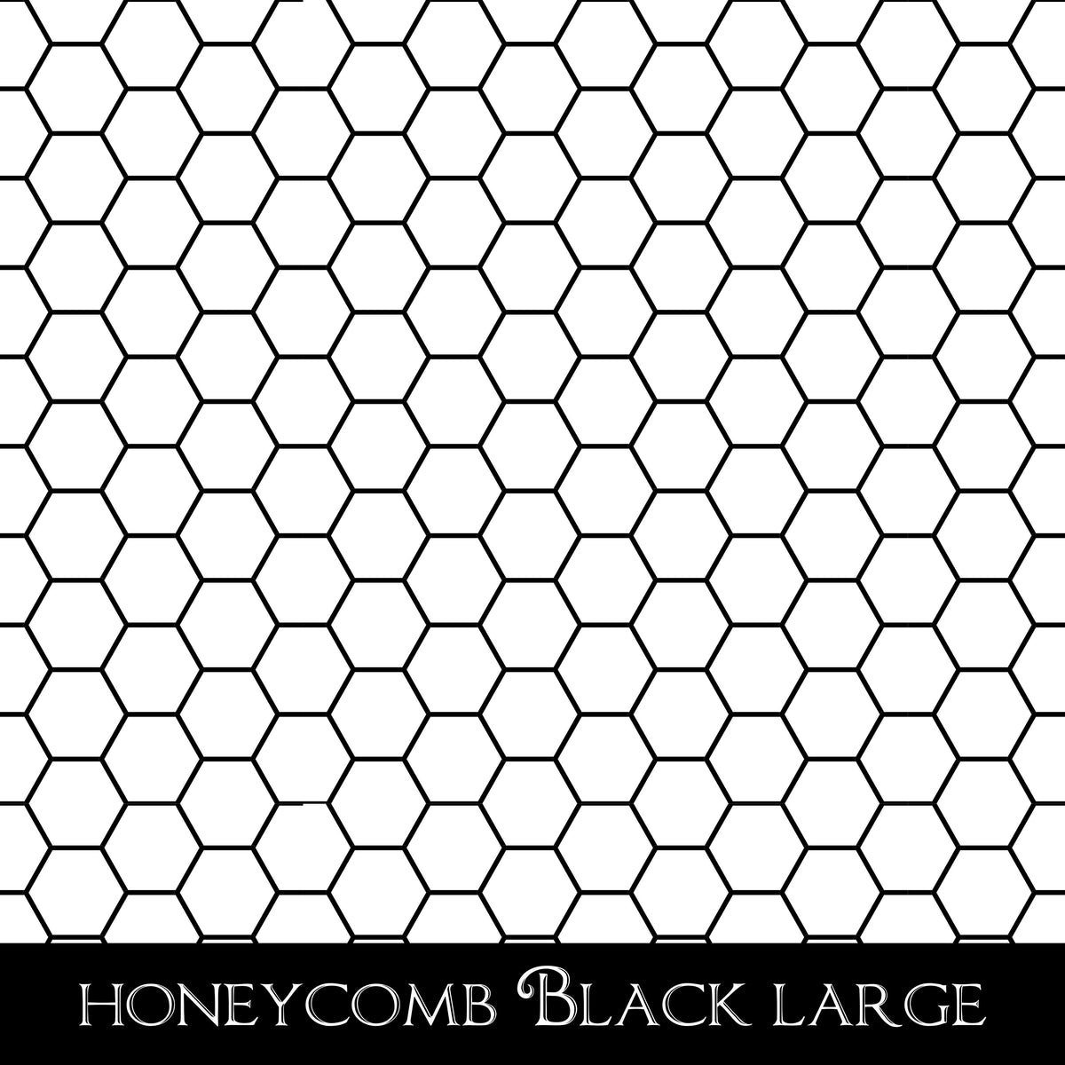 Honey comb UV DTF Decal Sheets 8 colors  2 sizes available