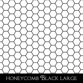 Honey comb UV DTF Decal Sheets 8 colors  2 sizes available