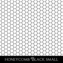 Honey comb UV DTF Decal Sheets 8 colors  2 sizes available