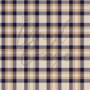 Brown and Blue Plaid - Adhesive Vinyl