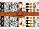 Haunted Vinyl collection- 12x12 vinyl sheets-9 designs available