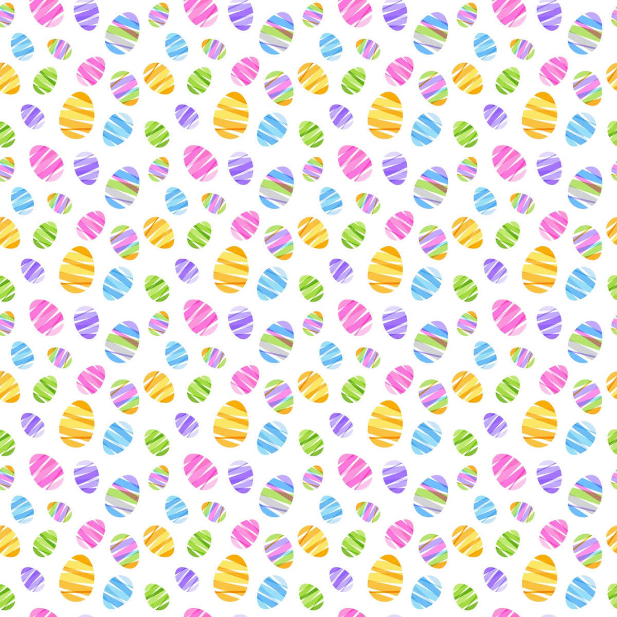 Colorful Easter Eggs - Adhesive Vinyl