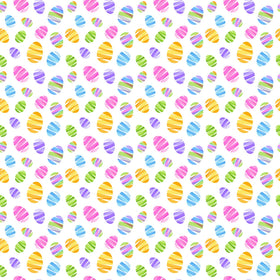 Colorful Easter Eggs - Adhesive Vinyl