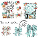 Halloween Tiffany UV DTF Decal Sheets- 6 Design Options