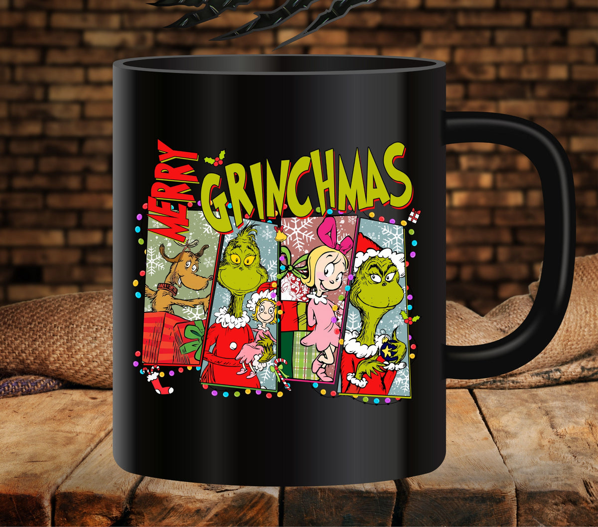 Merry Grinchmas #10  UV DTF Decals