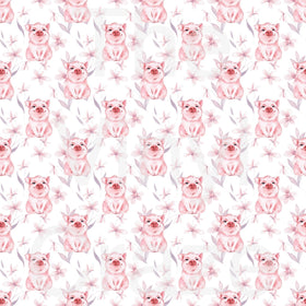 Cute As A Pig Adhesive Vinyl