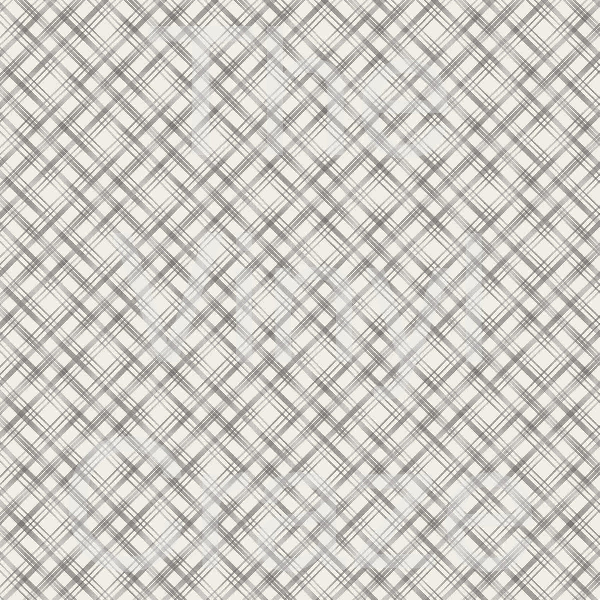 Gray Plaid Adhesive Vinyl