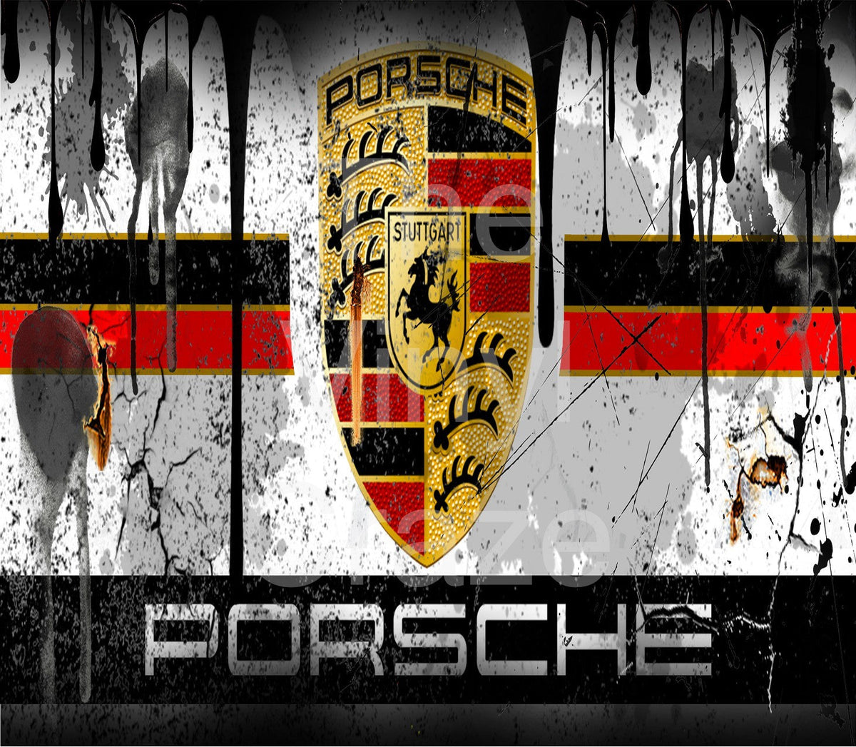 Porsche Adhesive Vinyl Wrap