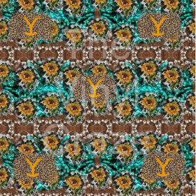 Leopard Yellowstone Adhesive Vinyl