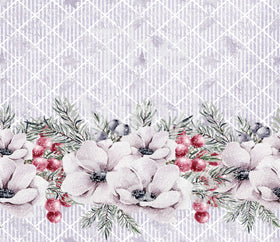 Diamond Purple Winter Wrap