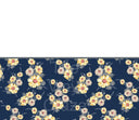 Flowers On Navy/White Skinny Wrap