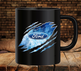 Mustang claw lightning UV DTF Decals