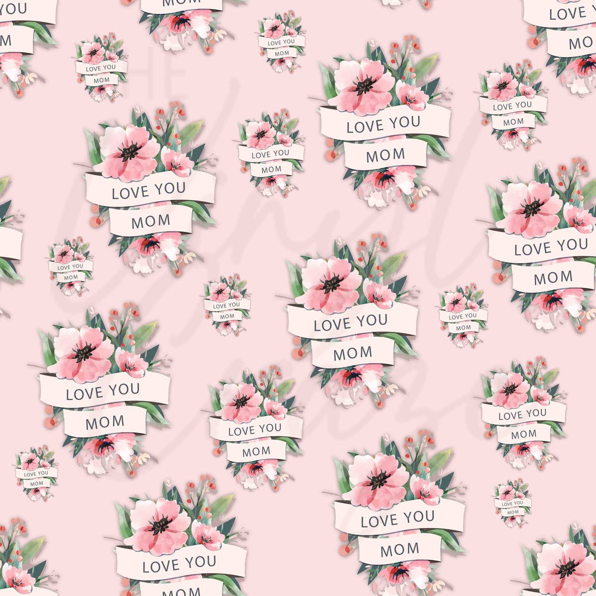 Love You Mom Adhesive Vinyl Collection