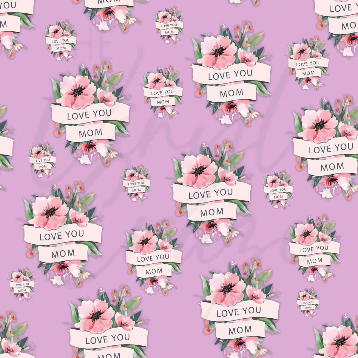 Love You Mom Adhesive Vinyl Collection