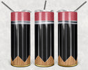 Mens Pencil Stripes 20 oz Skinny Adhesive Vinyl Wrap