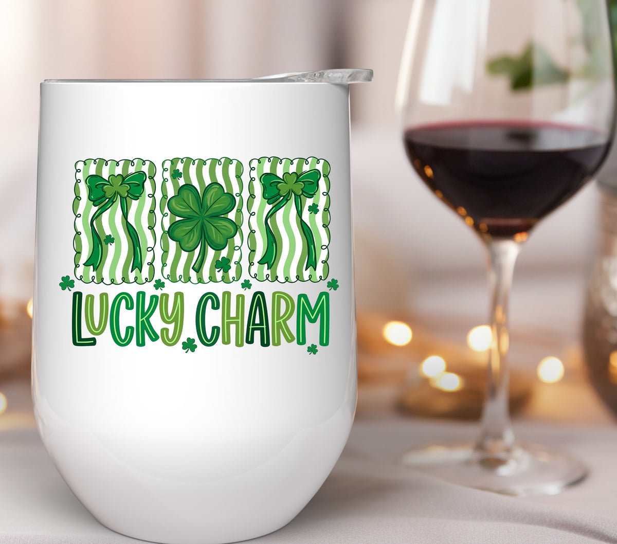 Lucky Charm UV DTF Decal