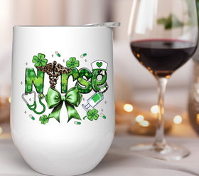 Nurse St. Patrick's UV DTF Decals