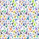 Multi-color Awareness Ribbons - Adhesive Vinyl