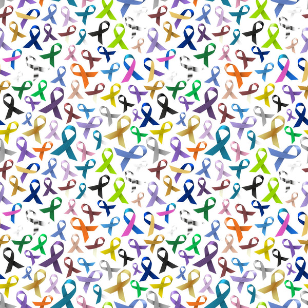 Multi-color Awareness Ribbons - Adhesive Vinyl – Kraft Craze