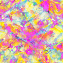 Bright Neon Water Color - Adhesive Vinyl