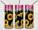 Pencil Bright Sunflower 20 oz Skinny Adhesive Vinyl Wrap