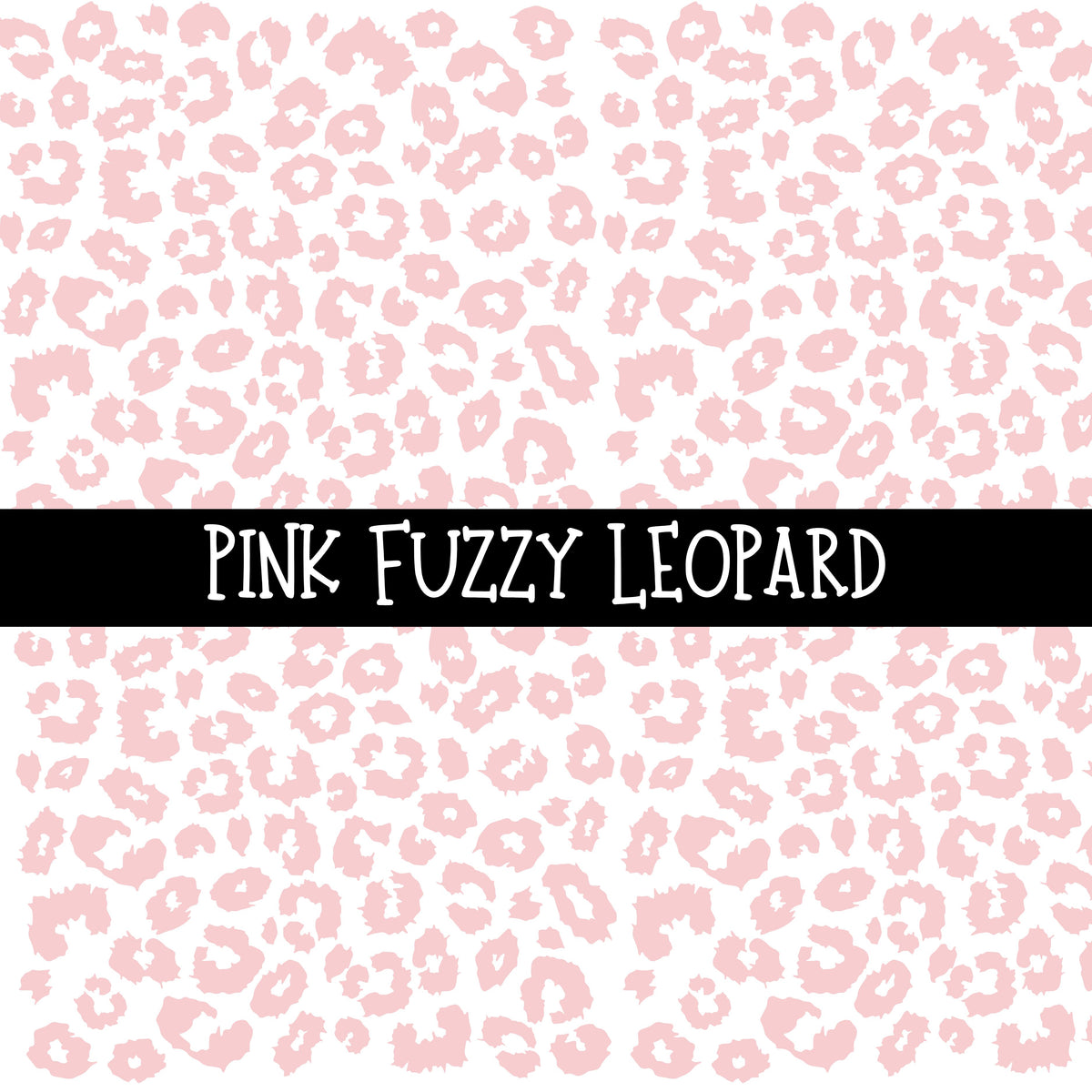 Fuzzy Leopard UV DTF Decal sheets 8 color Options