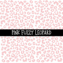 Fuzzy Leopard UV DTF Decal sheets 8 color Options