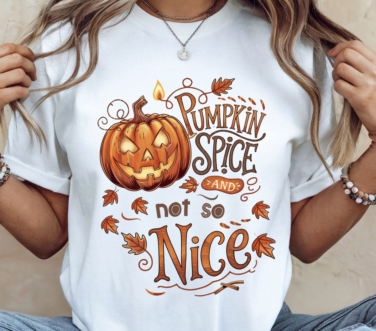 Pumpkin Spice and not so nice  DTF Transfers
