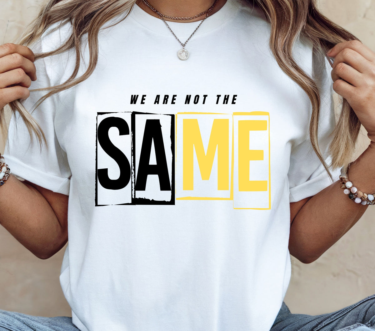 We are not the same DTF Transfers