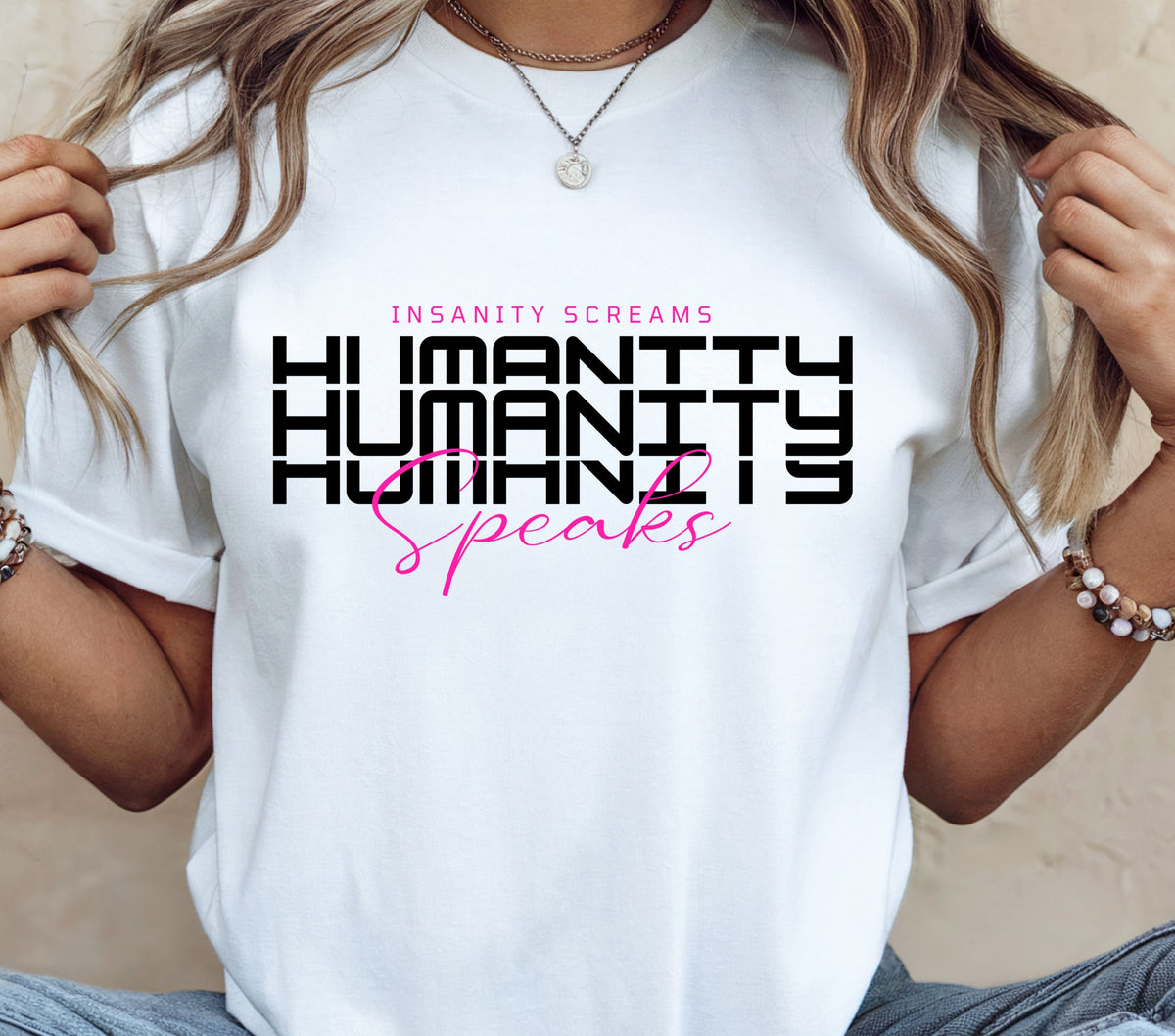 Humanity Speaks  DTF Transfers
