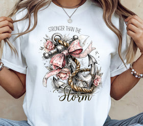 Stronger than the storm we rise DTF Transfers