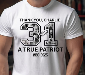 Thank you Charlie DTF Transfers