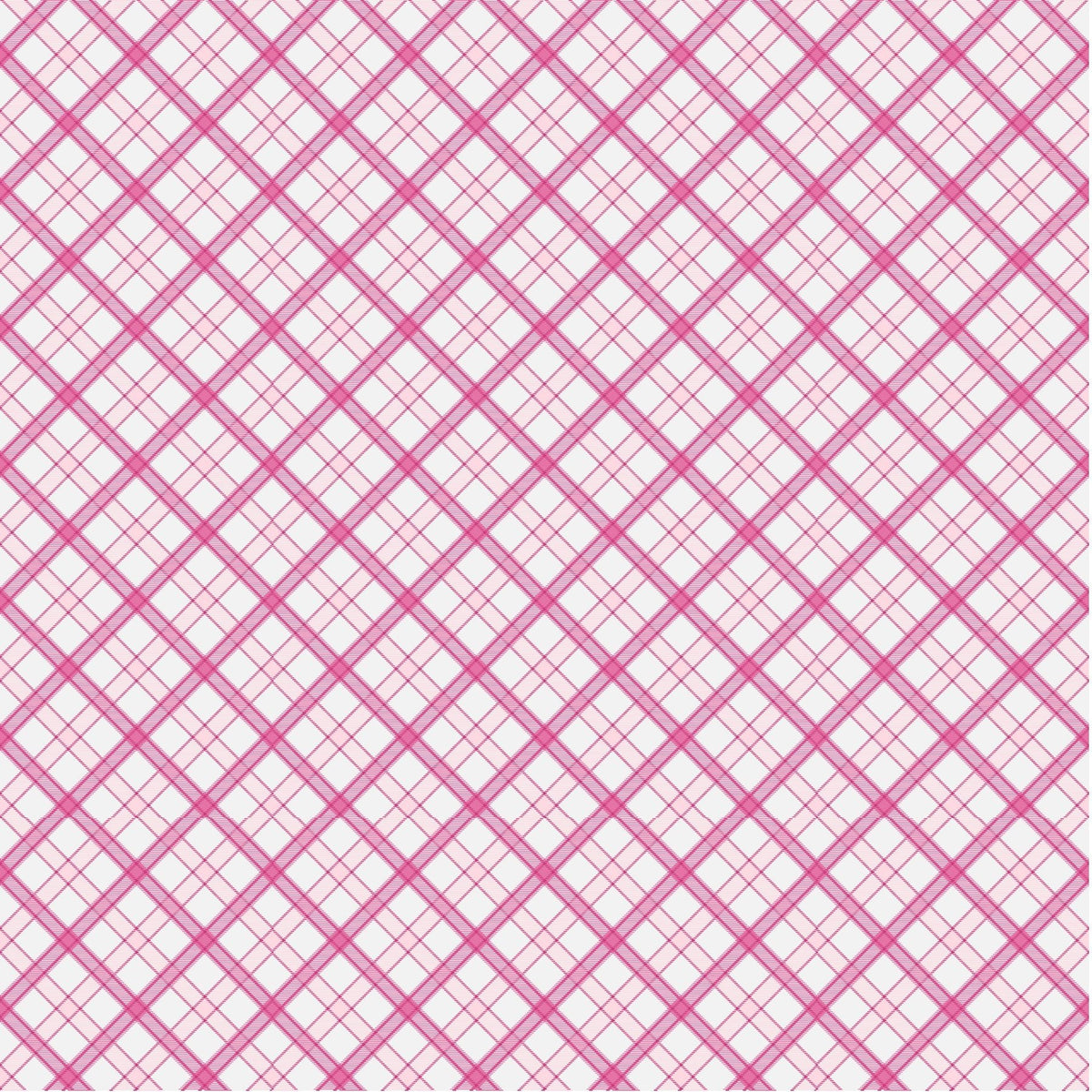 Pink Tartan Plaid - Adhesive Vinyl