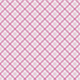 Pink Tartan Plaid - Adhesive Vinyl